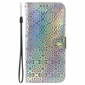 Custodia A Portafoglio Samsung Galaxy M13 Stile Discoteca