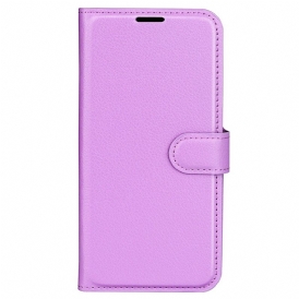 Custodia in pelle Samsung Galaxy M13 Classico