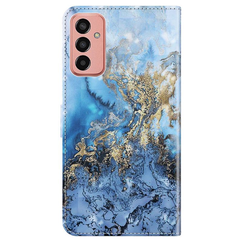 Folio Cover Samsung Galaxy M13 Astrazione Con Cordino