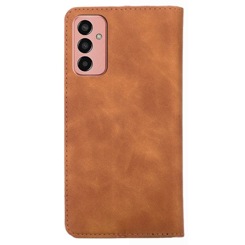 Folio Cover Samsung Galaxy M13 Custodia in pelle Dolcezza Classica