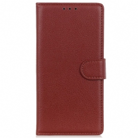 Folio Cover Samsung Galaxy M13 Ecopelle Tradizionale