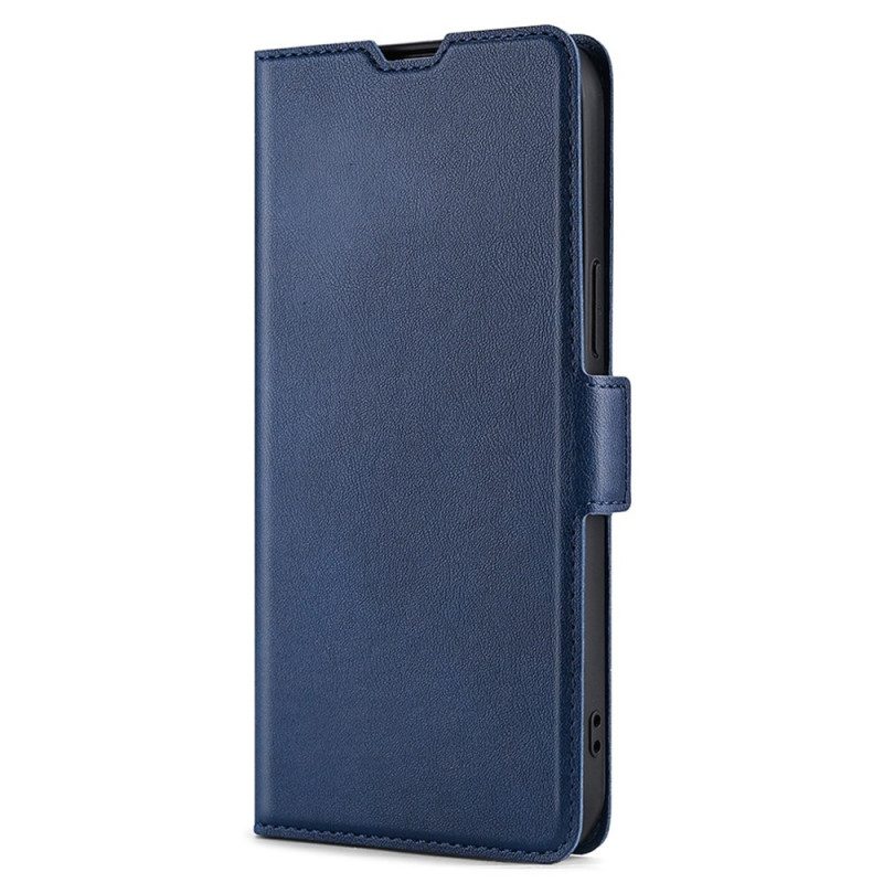 Folio Cover Samsung Galaxy M13 Finta Pelle Ultra Fine