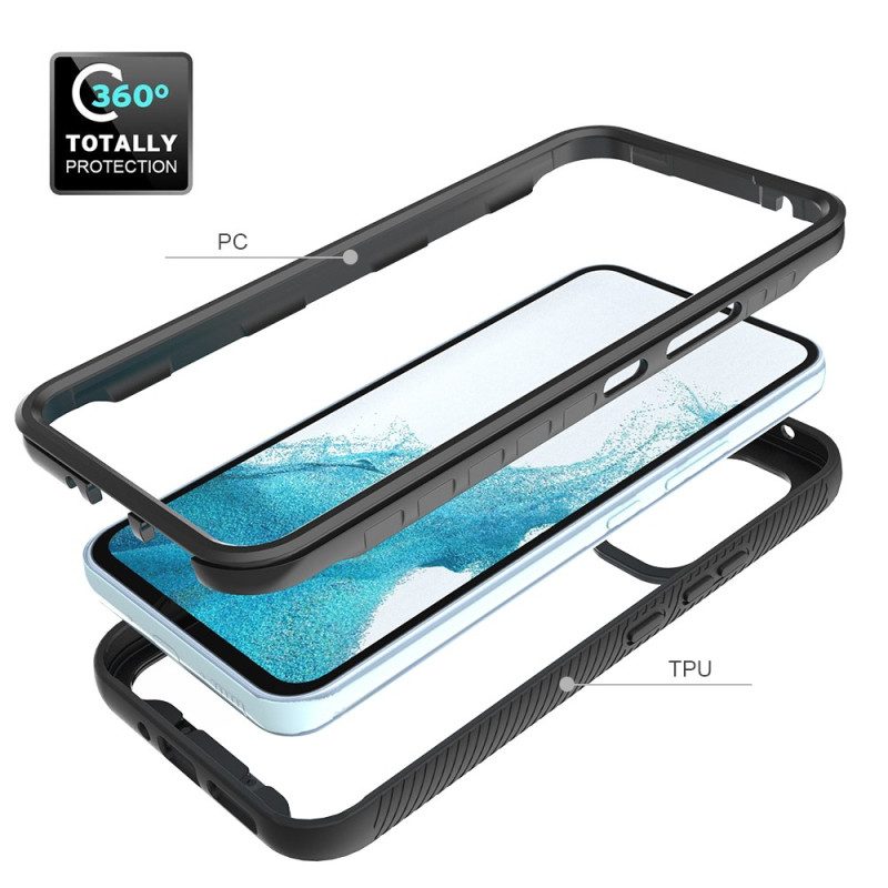 Cover Samsung Galaxy A54 5G Bordi In Silicone Ibrido