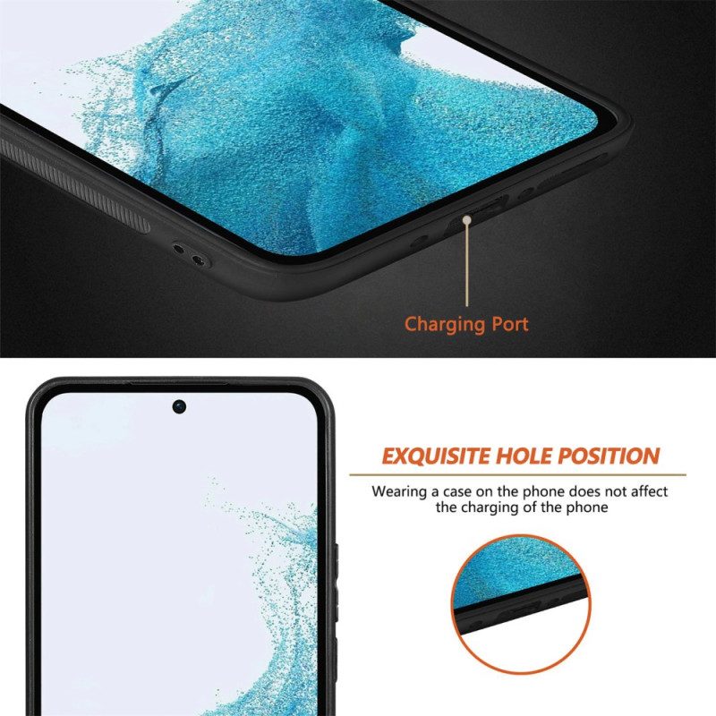 Cover Samsung Galaxy A54 5G Effetto Pelle Di Coccodrillo