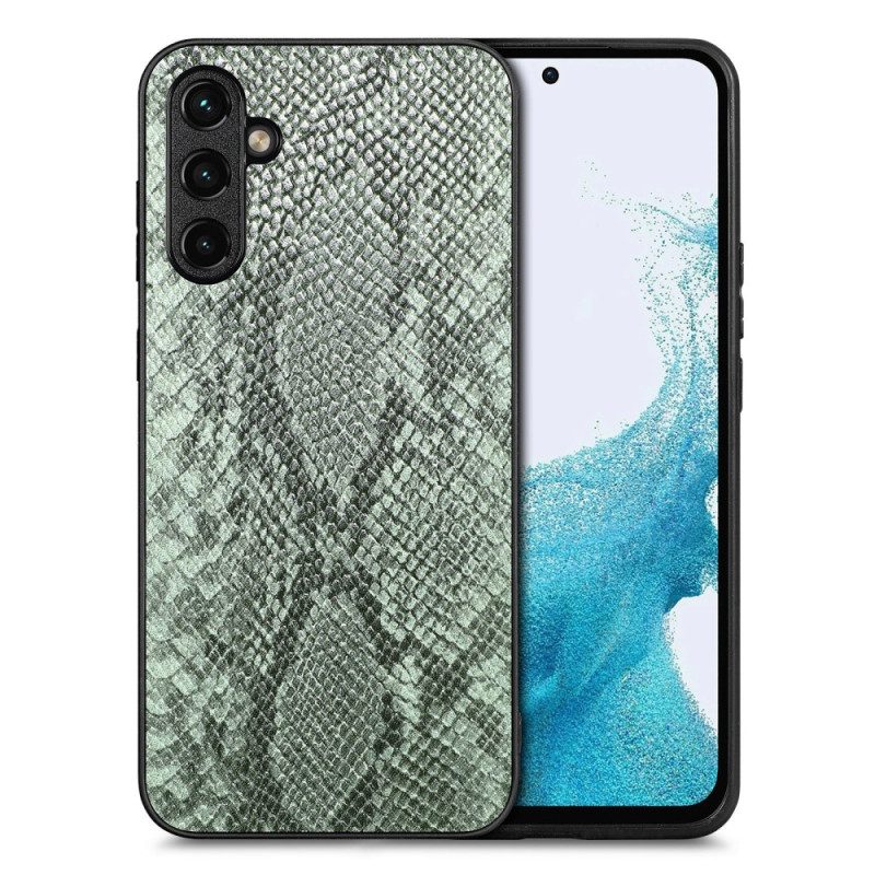 Cover Samsung Galaxy A54 5G Effetto Pelle Di Serpente