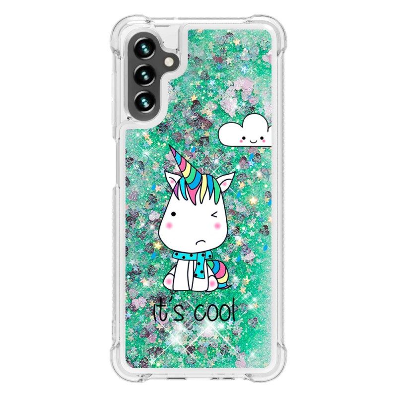 Cover Samsung Galaxy A54 5G Unicorni Glitterati