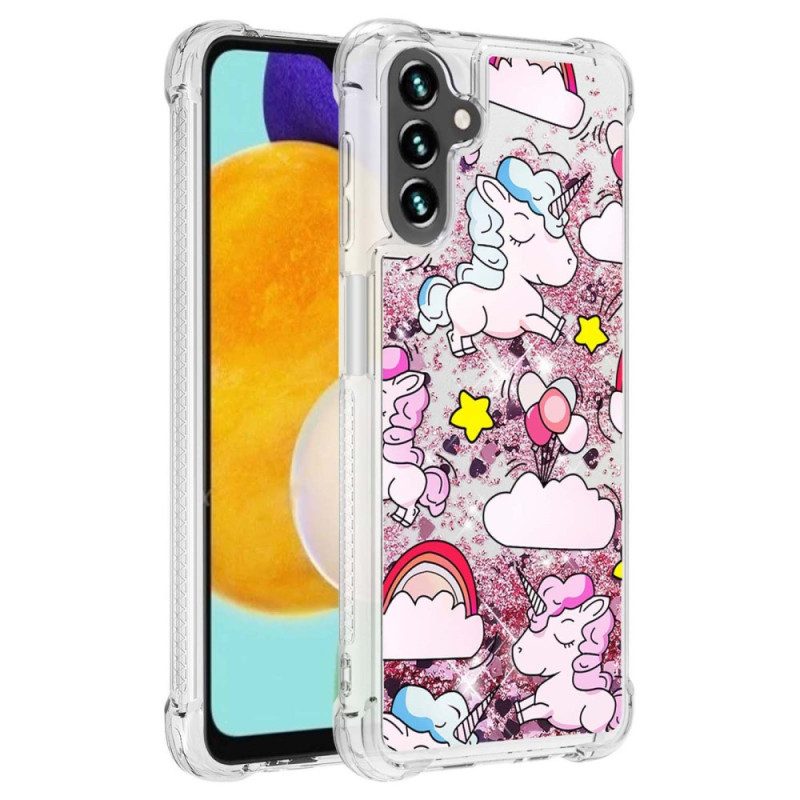 Cover Samsung Galaxy A54 5G Unicorni Glitterati