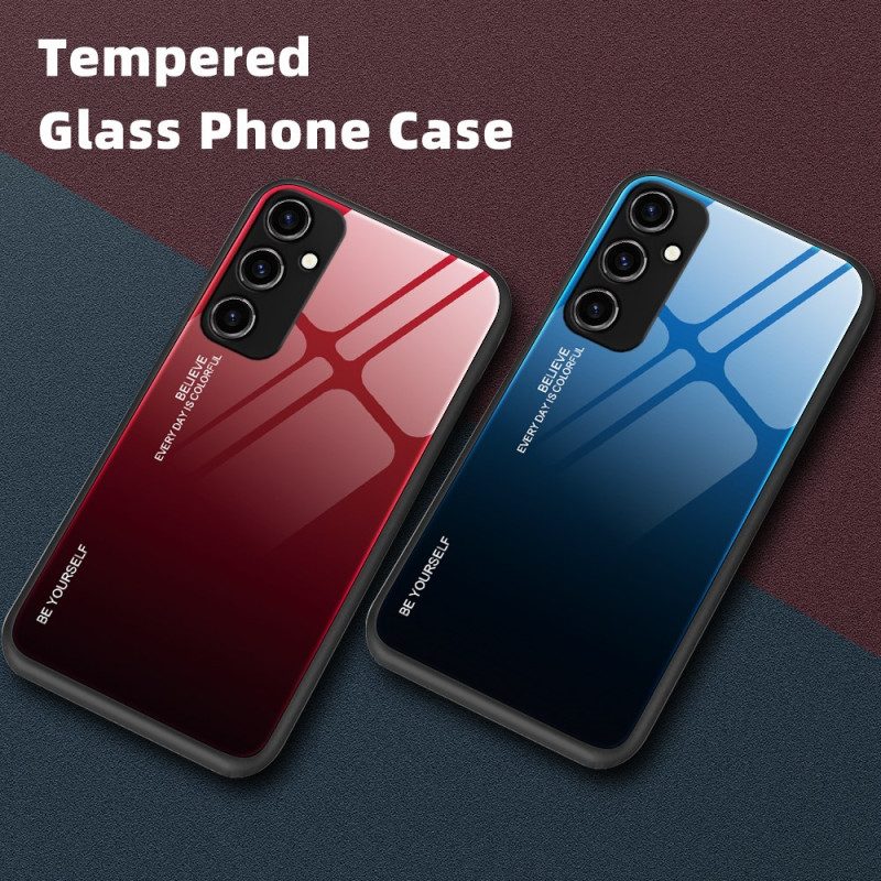 Cover Samsung Galaxy A54 5G Vetro Temperato Sii Te Stesso