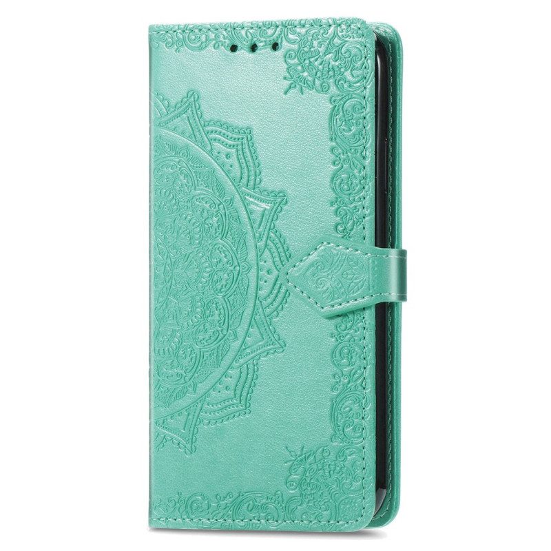 Custodia in pelle Samsung Galaxy A54 5G Barocco-mandala