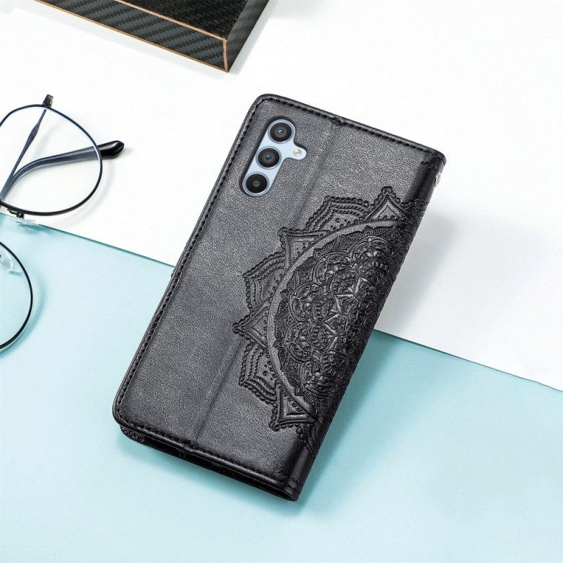 Custodia in pelle Samsung Galaxy A54 5G Barocco-mandala