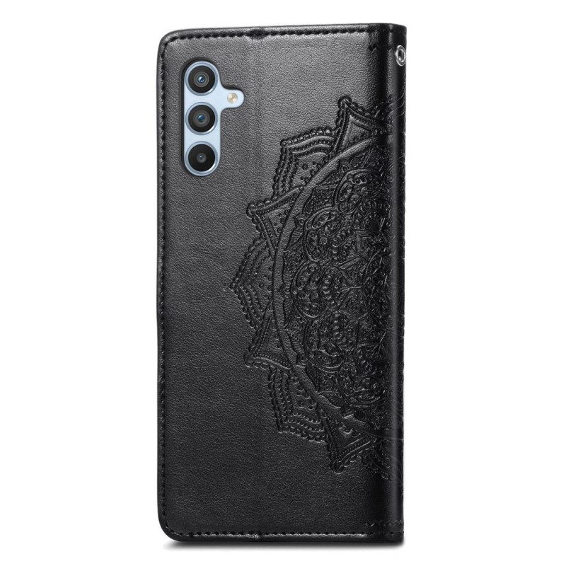 Custodia in pelle Samsung Galaxy A54 5G Barocco-mandala