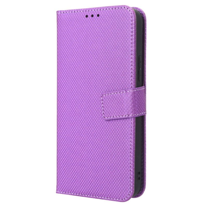 Custodia in pelle Samsung Galaxy A54 5G Stile Strappy