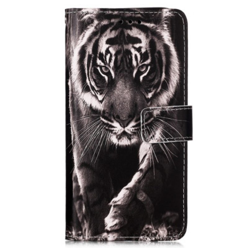 Custodia in pelle Samsung Galaxy A54 5G La Tigre Perizoma