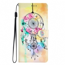 Folio Cover Samsung Galaxy A54 5G Acchiappasogni Artistico