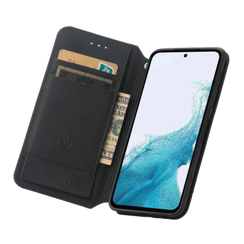 Folio Cover Samsung Galaxy A54 5G Custodia in pelle Caseneo Rfid