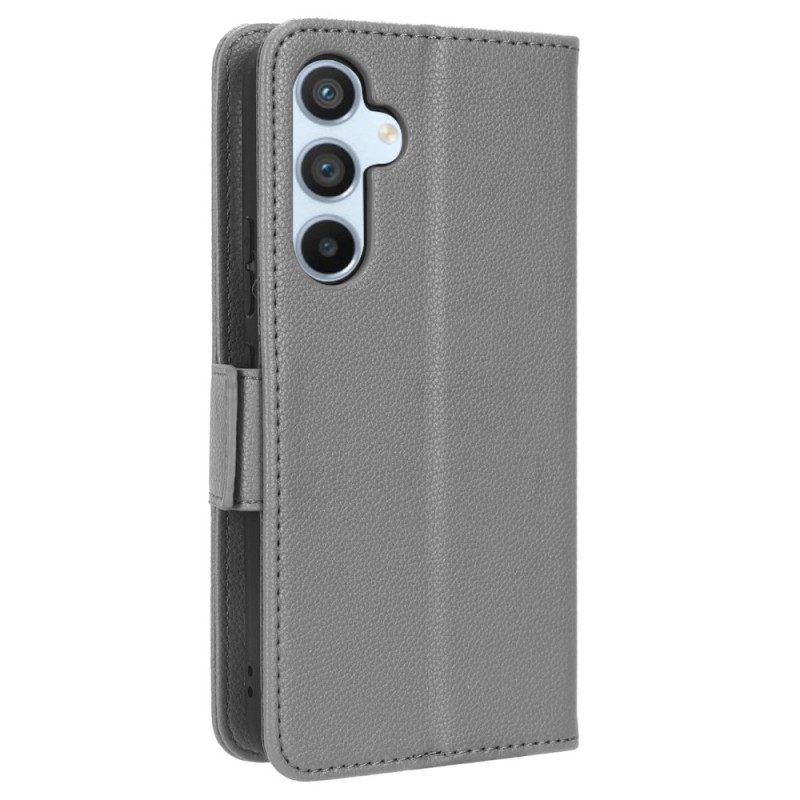 Folio Cover Samsung Galaxy A54 5G Stile In Pelle Con Cinturino