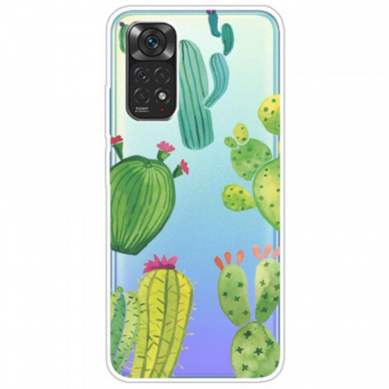 Cover Xiaomi Redmi Note 11 / 11S Cactus Dell'acquerello