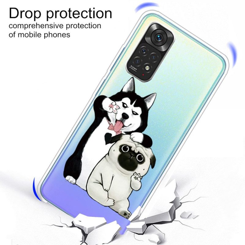 Cover Xiaomi Redmi Note 11 / 11S Cani Divertenti