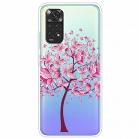 Cover Xiaomi Redmi Note 11 / 11S Cima Dell'albero Rosa