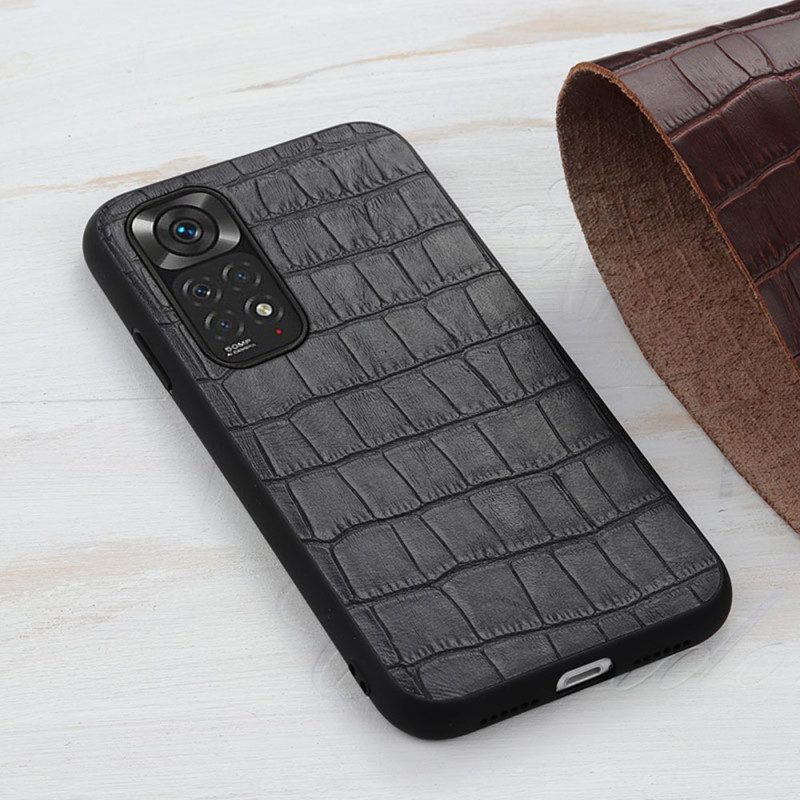 Cover Xiaomi Redmi Note 11 / 11S Effetto Pelle Di Coccodrillo