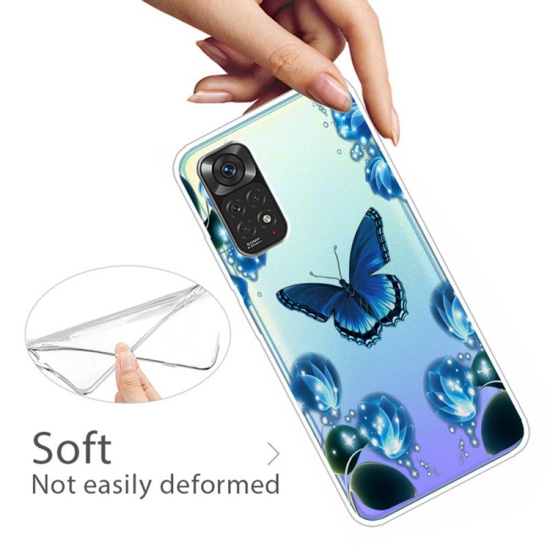 Cover Xiaomi Redmi Note 11 / 11S Farfalle Selvatiche