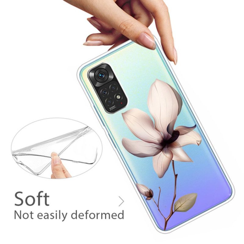 Cover Xiaomi Redmi Note 11 / 11S Fiore Senza Soluzione Di Continuità