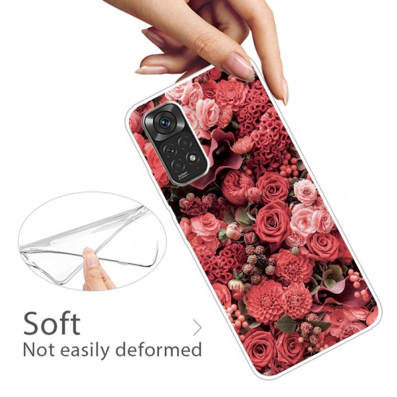 Cover Xiaomi Redmi Note 11 / 11S Fiori Intensi