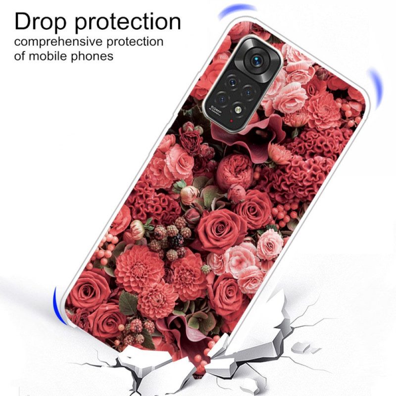 Cover Xiaomi Redmi Note 11 / 11S Fiori Intensi