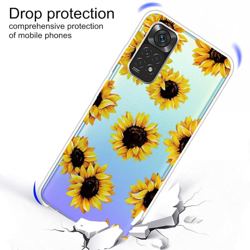 Cover Xiaomi Redmi Note 11 / 11S Girasoli