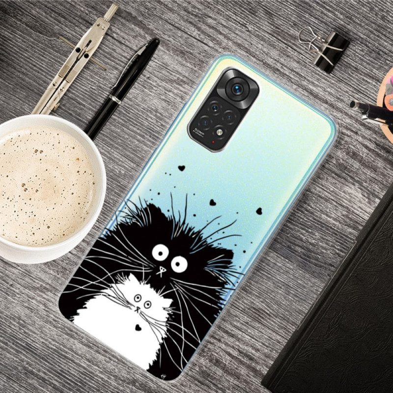 Cover Xiaomi Redmi Note 11 / 11S Guarda I Gatti