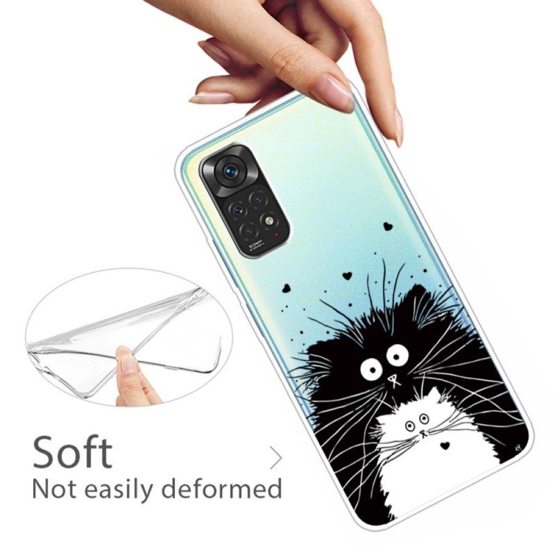 Cover Xiaomi Redmi Note 11 / 11S Guarda I Gatti