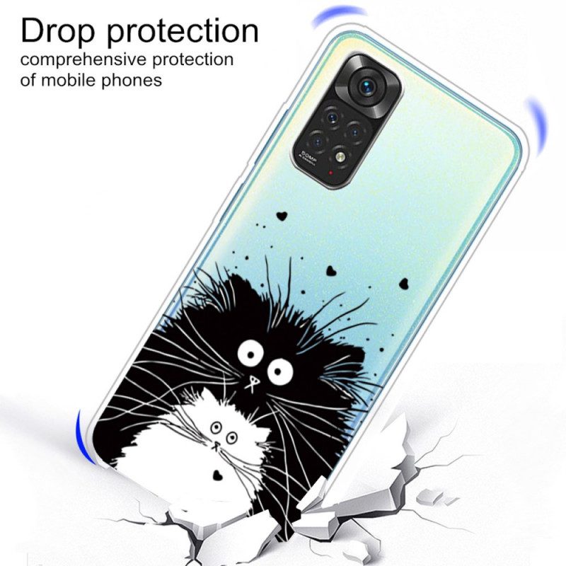 Cover Xiaomi Redmi Note 11 / 11S Guarda I Gatti