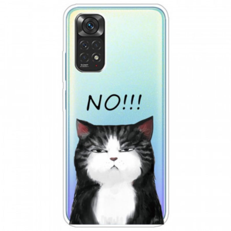 Cover Xiaomi Redmi Note 11 / 11S Il Gatto Che Dice Di No