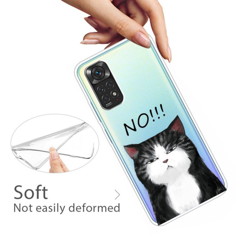 Cover Xiaomi Redmi Note 11 / 11S Il Gatto Che Dice Di No