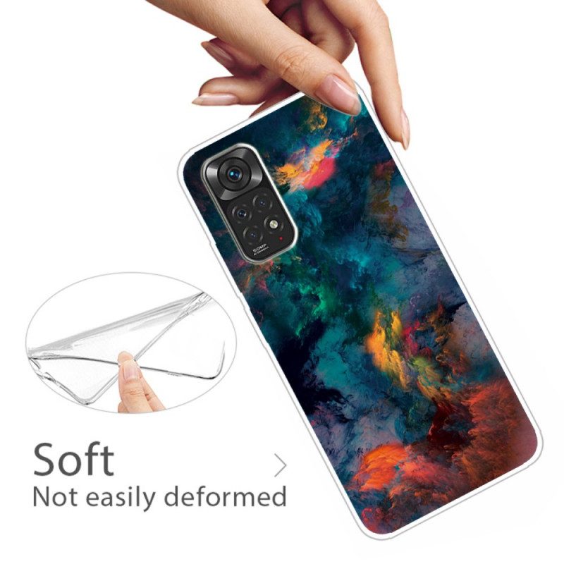 Cover Xiaomi Redmi Note 11 / 11S Nuvole Colorate