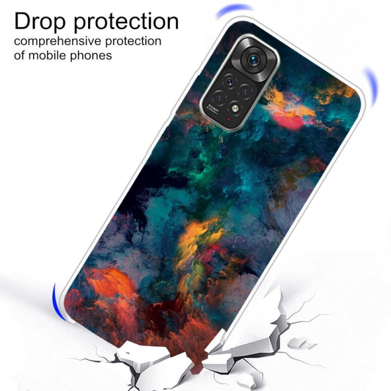 Cover Xiaomi Redmi Note 11 / 11S Nuvole Colorate