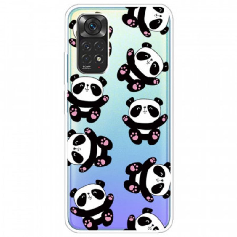 Cover Xiaomi Redmi Note 11 / 11S Panda Divertenti