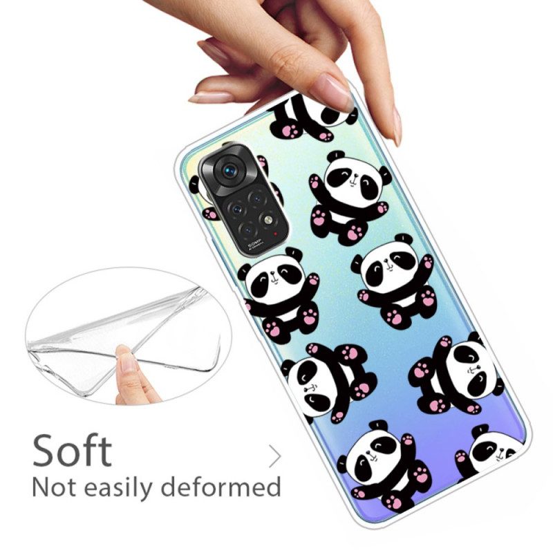 Cover Xiaomi Redmi Note 11 / 11S Panda Divertenti