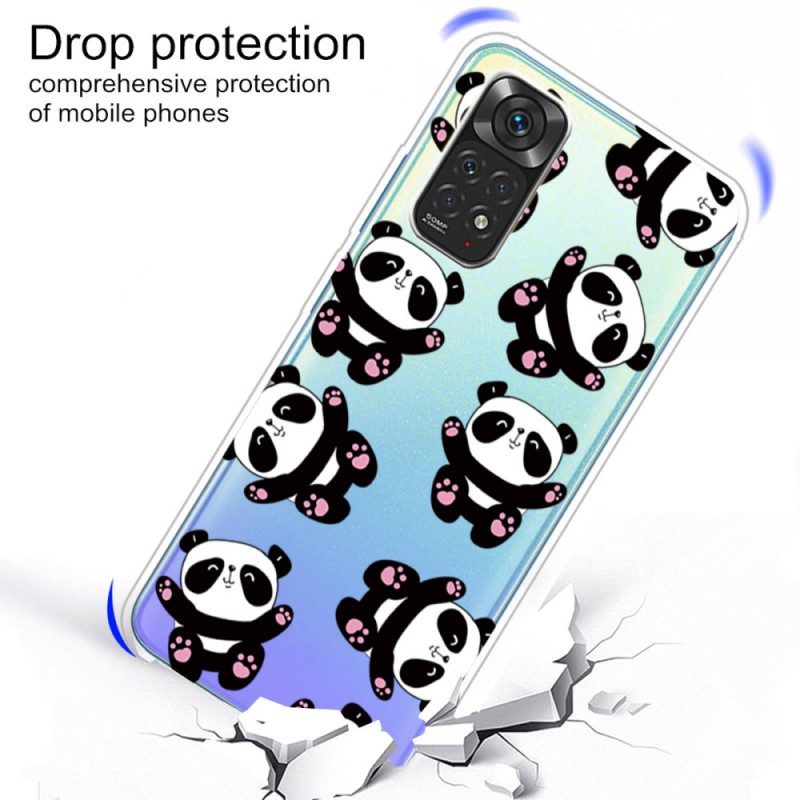 Cover Xiaomi Redmi Note 11 / 11S Panda Divertenti