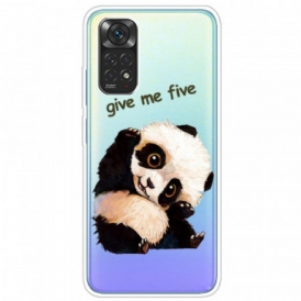 Cover Xiaomi Redmi Note 11 / 11S Panda Senza Soluzione Di Continuità Dammi Cinque