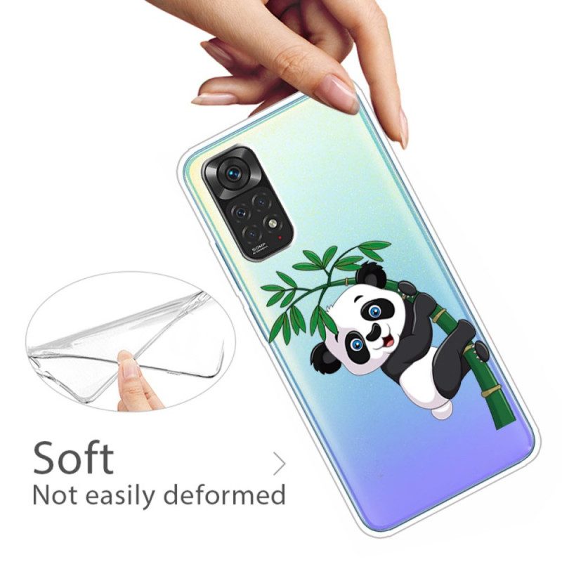 Cover Xiaomi Redmi Note 11 / 11S Panda Su Bambù