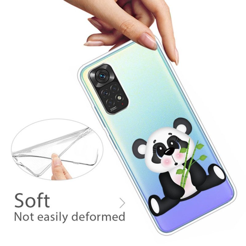 Cover Xiaomi Redmi Note 11 / 11S Panda Triste Senza Soluzione Di Continuità