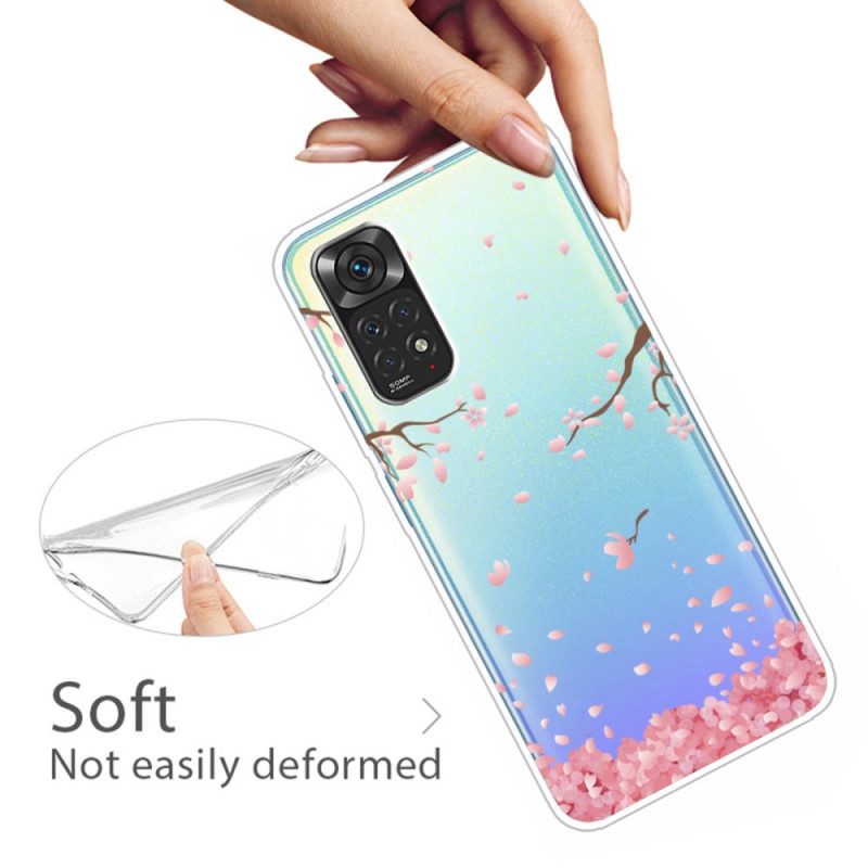 Cover Xiaomi Redmi Note 11 / 11S Rami Fioriti