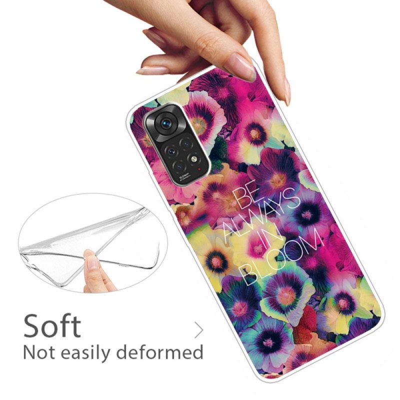 Cover Xiaomi Redmi Note 11 / 11S Sii Sempre In Fiore