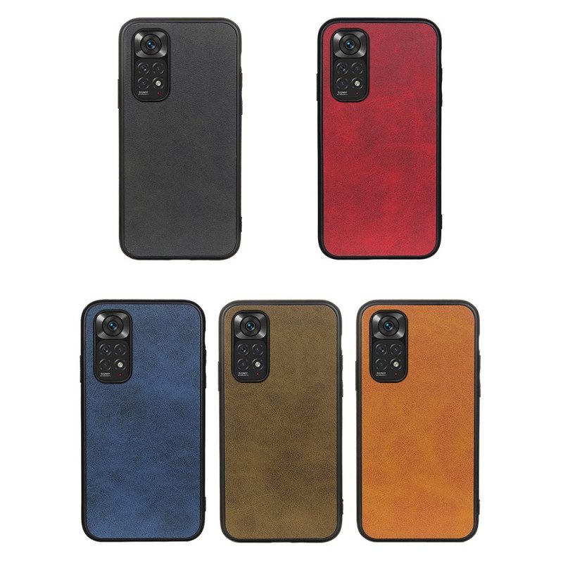 Cover Xiaomi Redmi Note 11 / 11S Stile In Pelle