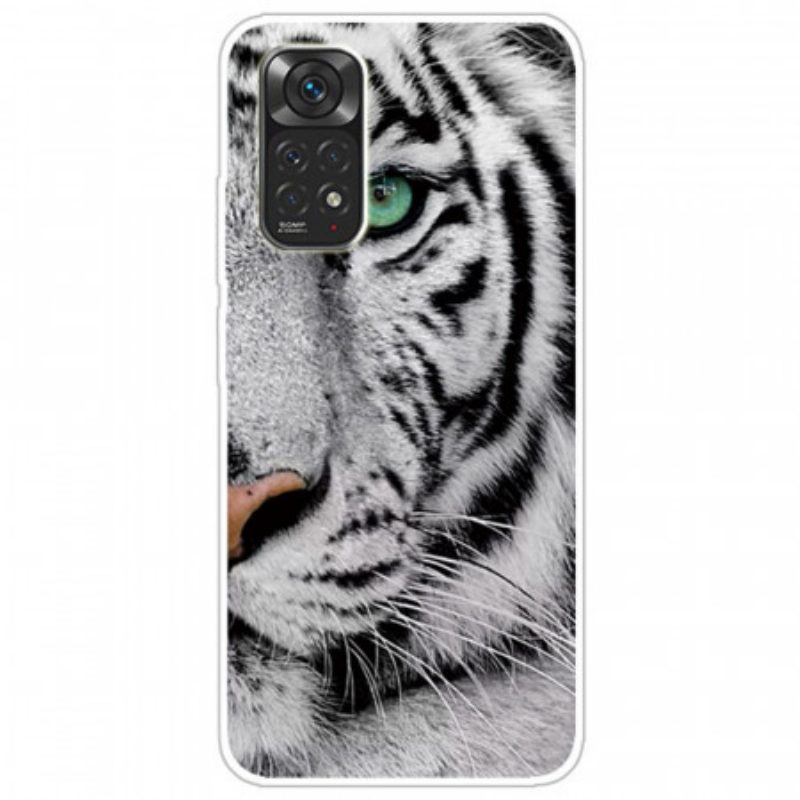 Cover Xiaomi Redmi Note 11 / 11S Tigre Flessibile