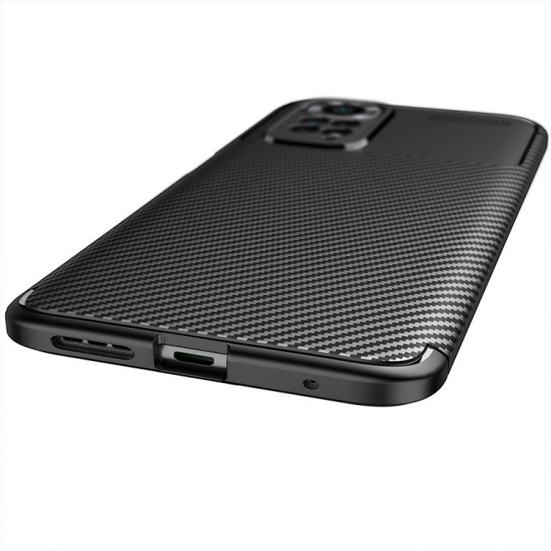 Cover Xiaomi Redmi Note 11 / 11S Tubo In Fibra Di Carbonio