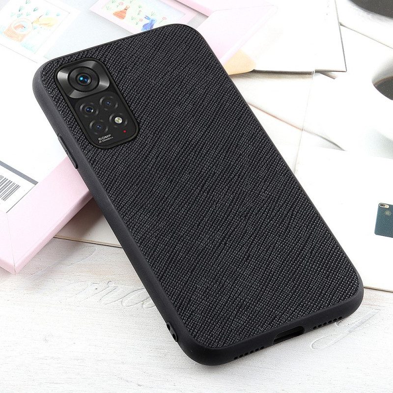 Cover Xiaomi Redmi Note 11 / 11S Vera Pelle Martellata