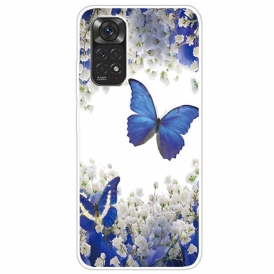 Cover Xiaomi Redmi Note 11 / 11S Volo Di Farfalle