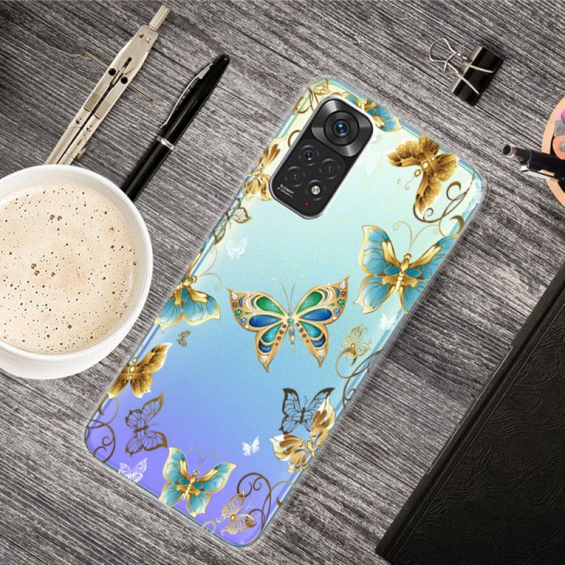 Cover Xiaomi Redmi Note 11 / 11S Volo Di Farfalle